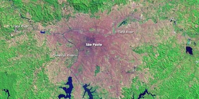 ساؤ پالو topographic نقشہ